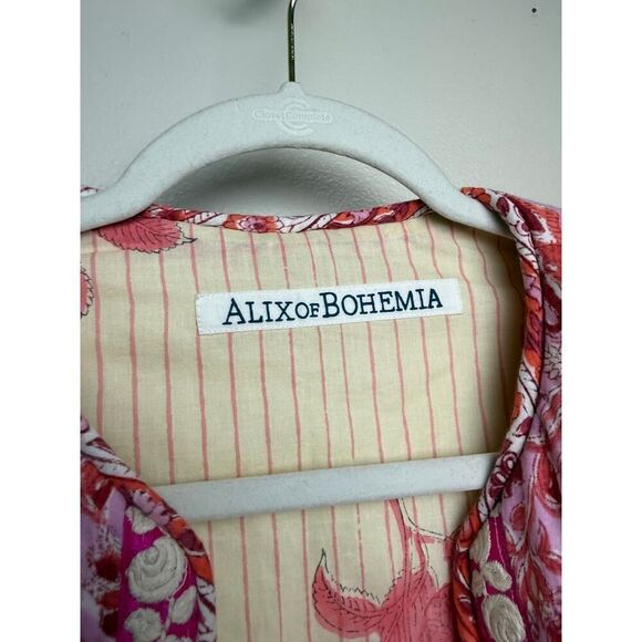 Alix Of Bohemia Pink and Red Floral Jacket - Picture 7 of 7